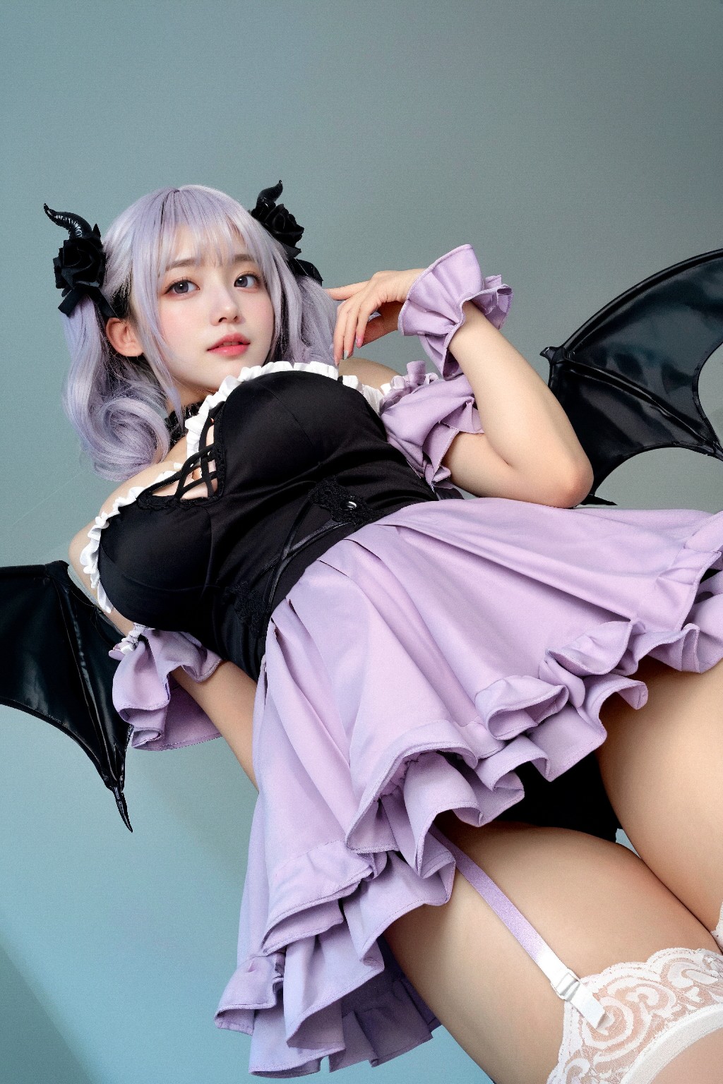 Succubus + cosplay + (Platinum)