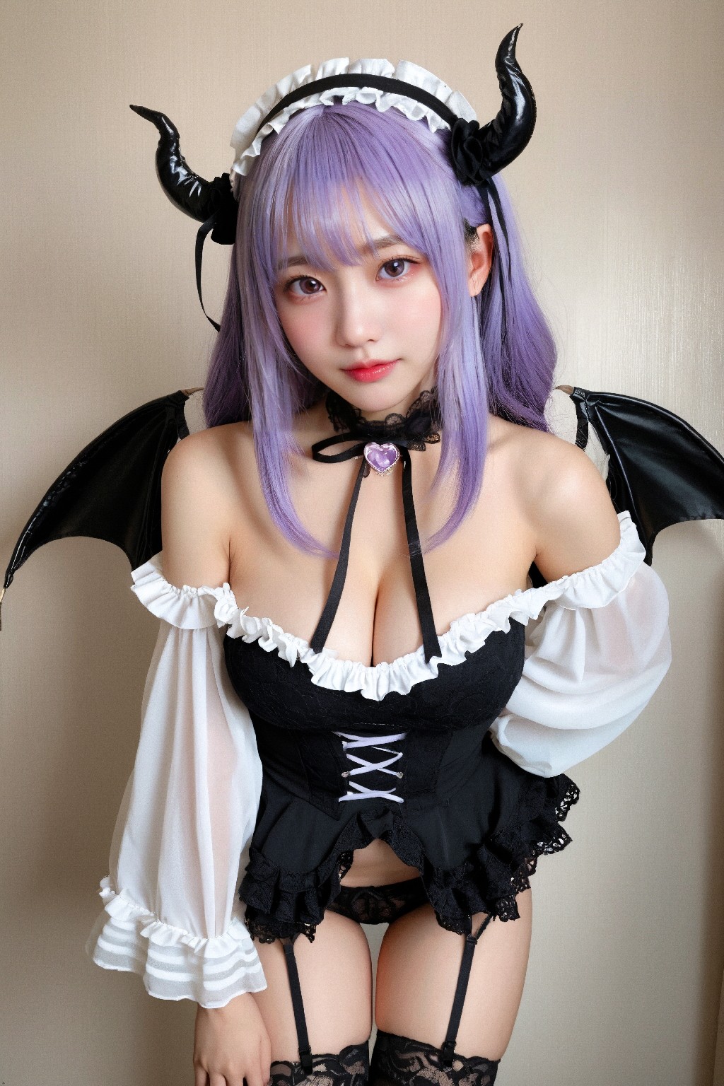 Succubus + cosplay + (Platinum)
