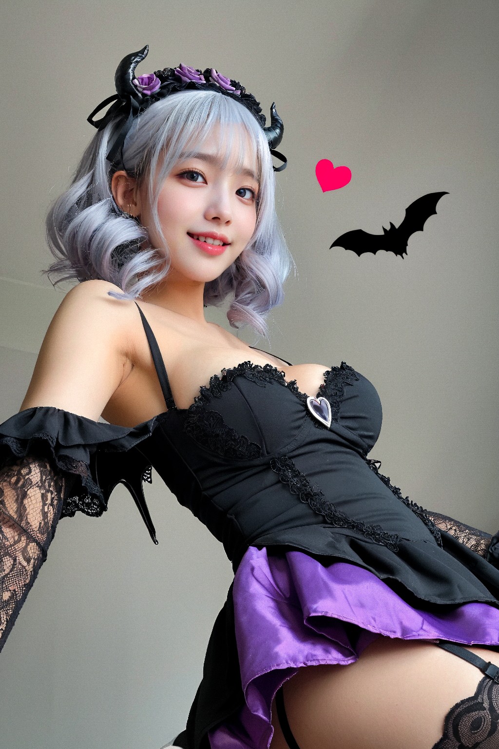 Succubus + cosplay +2 + (Platinum)