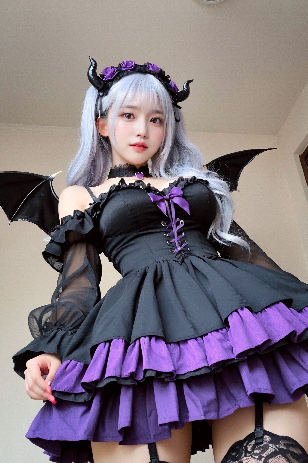 Succubus + cosplay +2 + (Platinum)