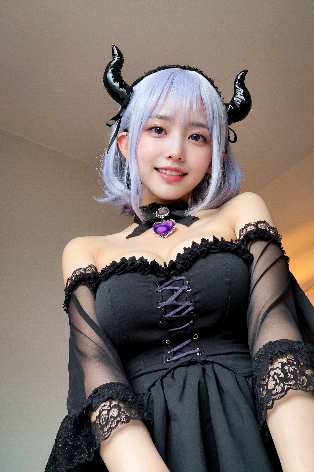 Succubus + cosplay +2 + (Platinum)