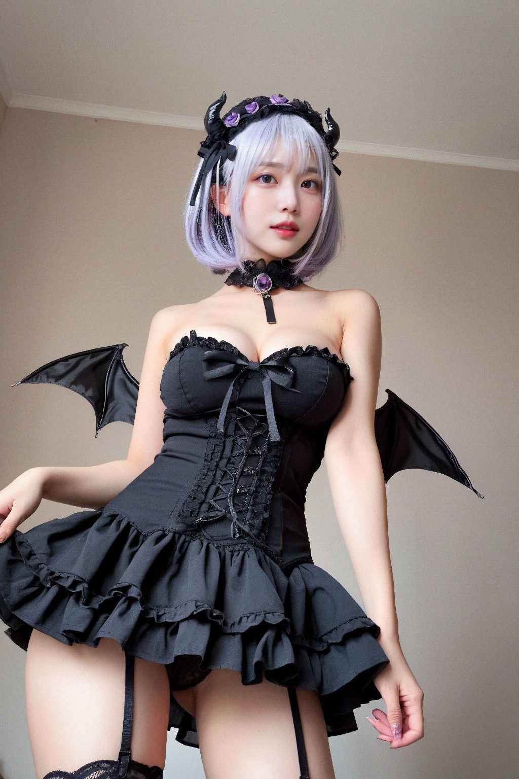 Succubus + cosplay +2 + (Platinum)