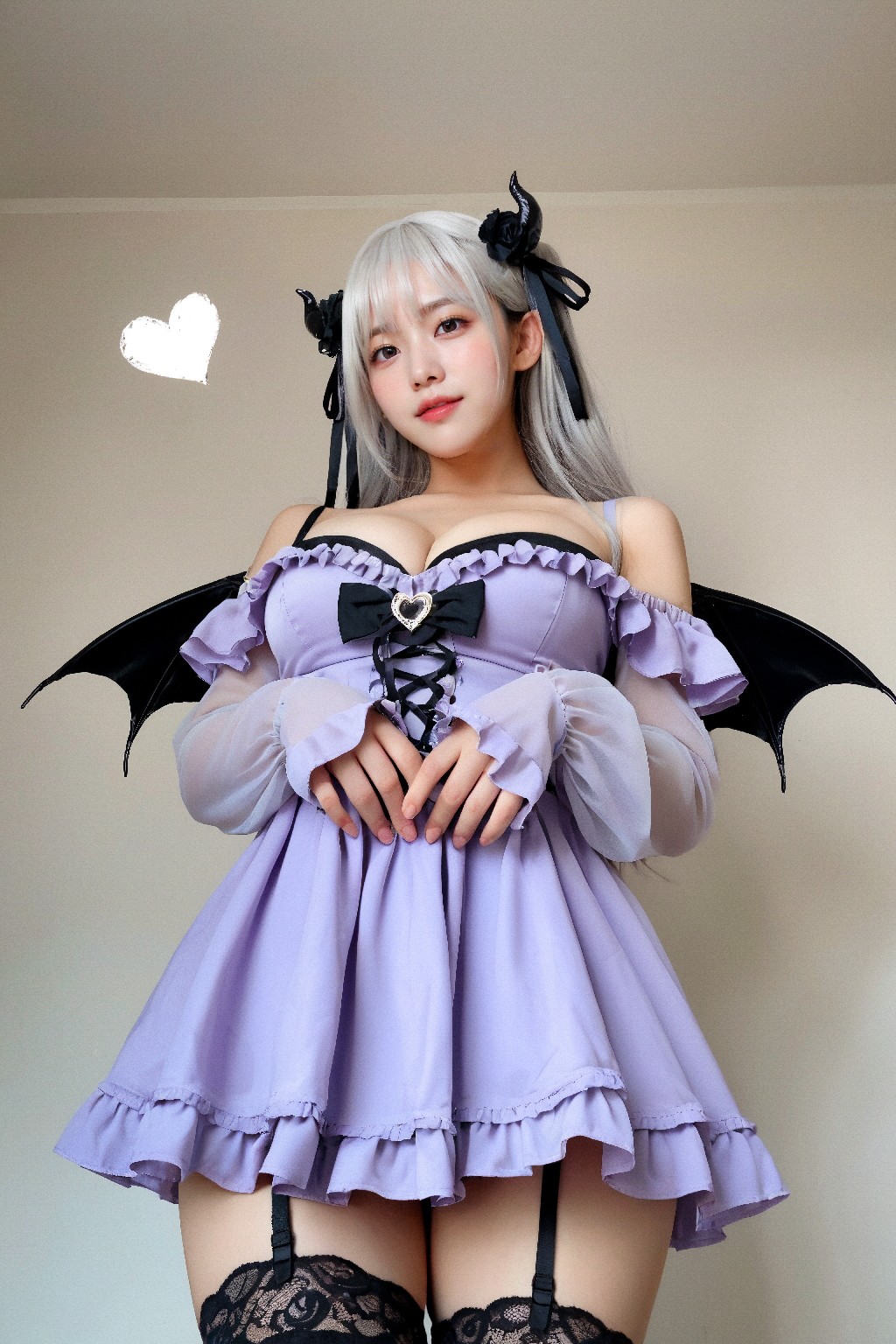 Succubus + cosplay +2 + (Platinum)