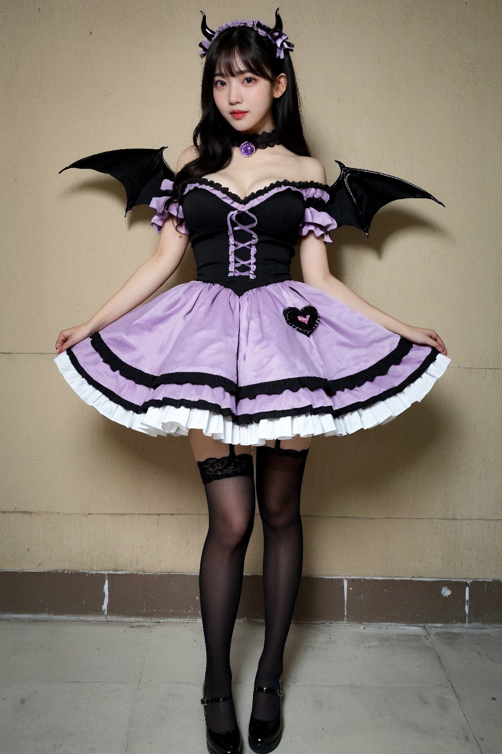 Succubus + cosplay +2 + (Platinum)