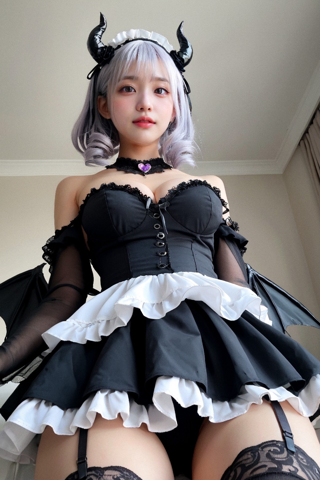 Succubus + cosplay +2 + (Platinum)
