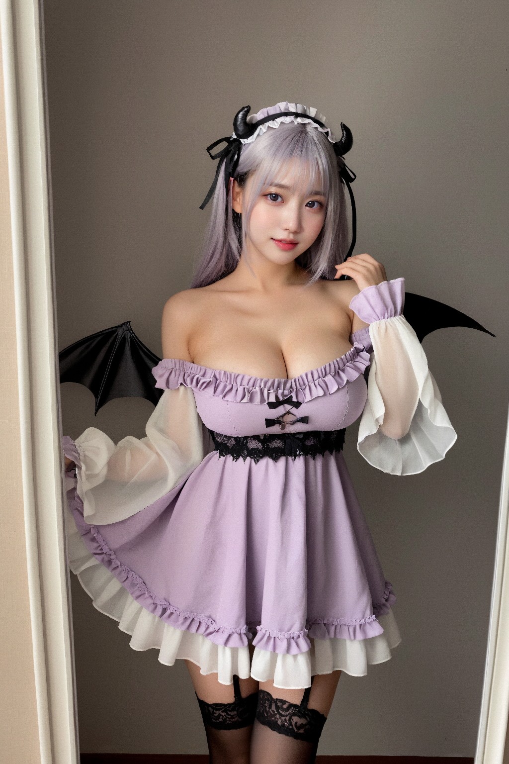 Succubus + cosplay +2 + (Platinum)