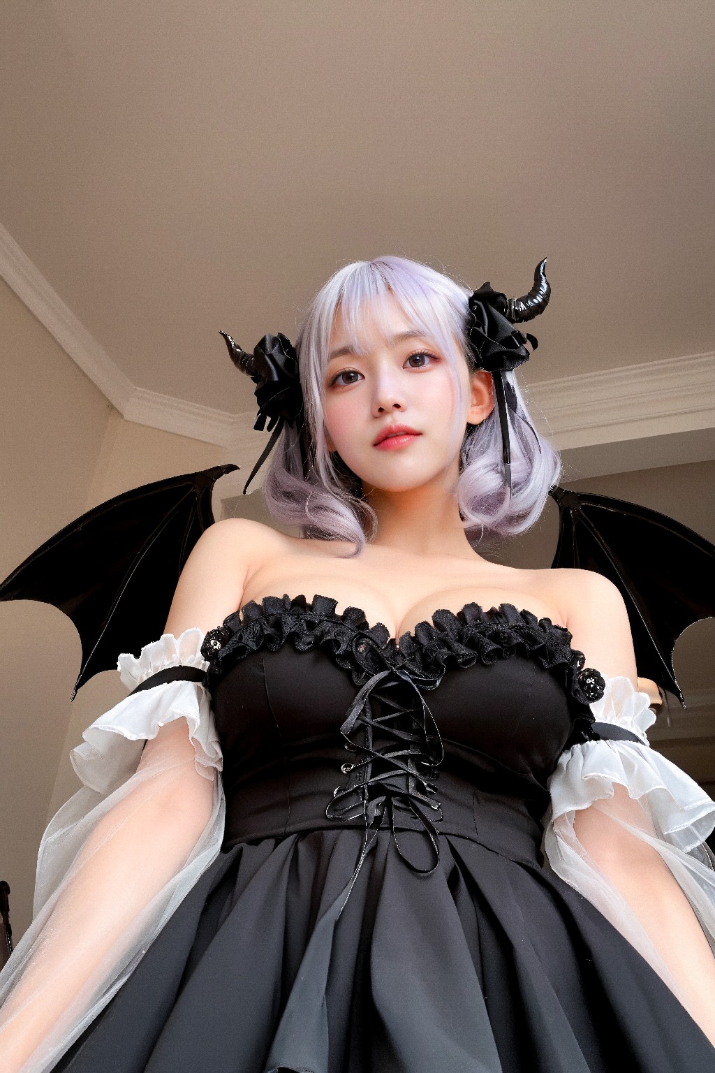 Succubus + cosplay +2 + (Platinum)