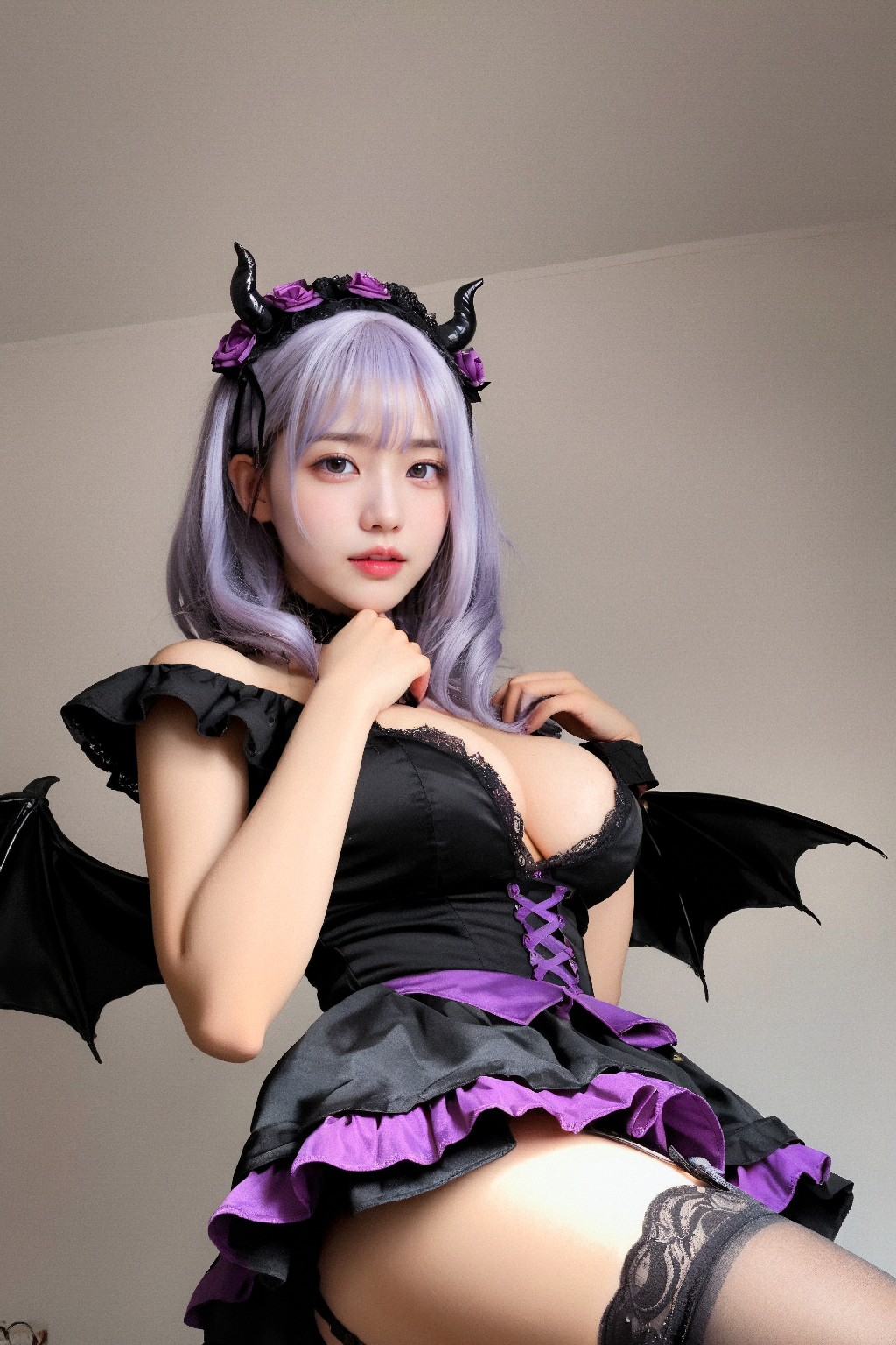 Succubus + cosplay +2 + (Platinum)
