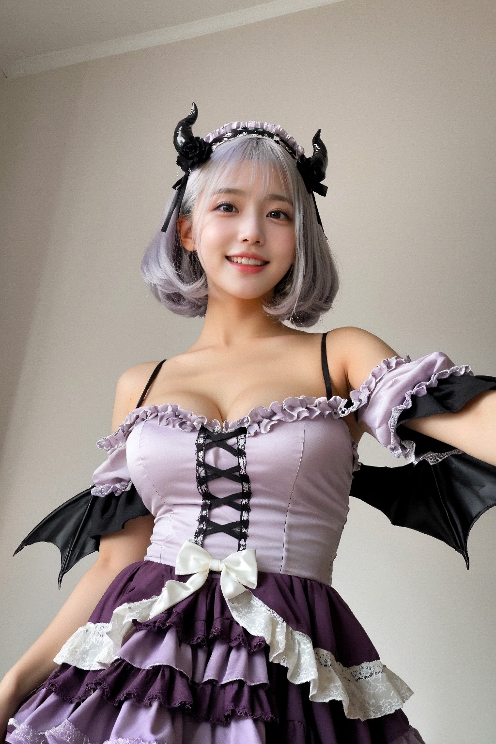 Succubus + cosplay +2 + (Platinum)