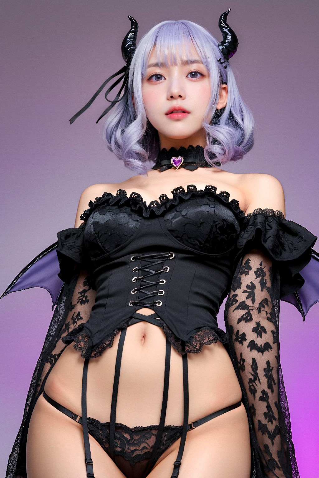 Succubus + cosplay +2 + (Platinum)