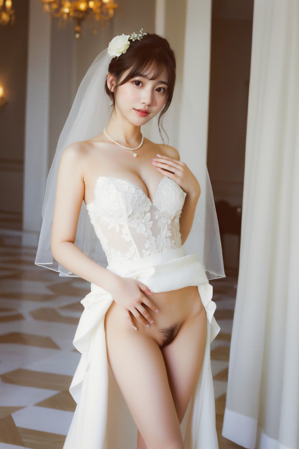 White + wedding + dress +3 + (Platinum)