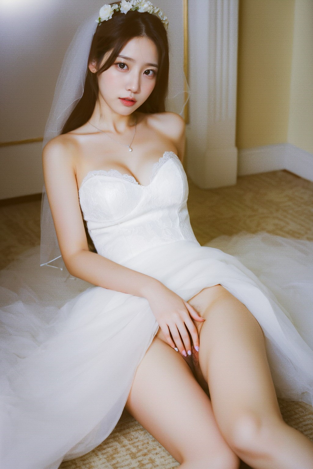 White + wedding + dress +3 + (Platinum)