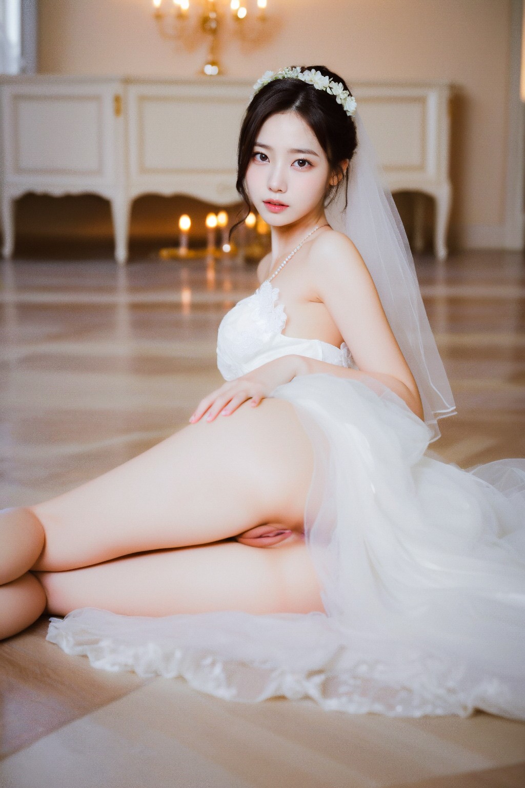 White + wedding + dress +3 + (Platinum)