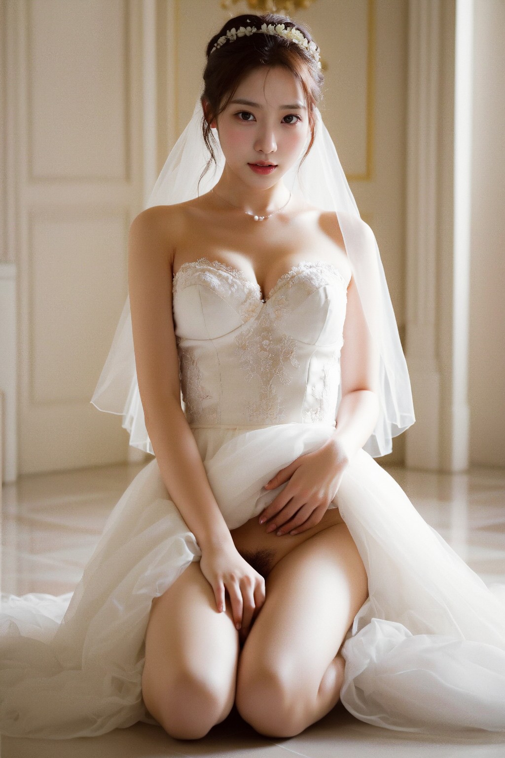 White + wedding + dress +3 + (Platinum)
