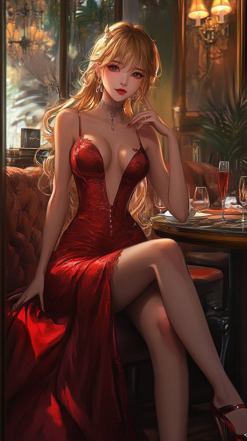 Girl's body is hot