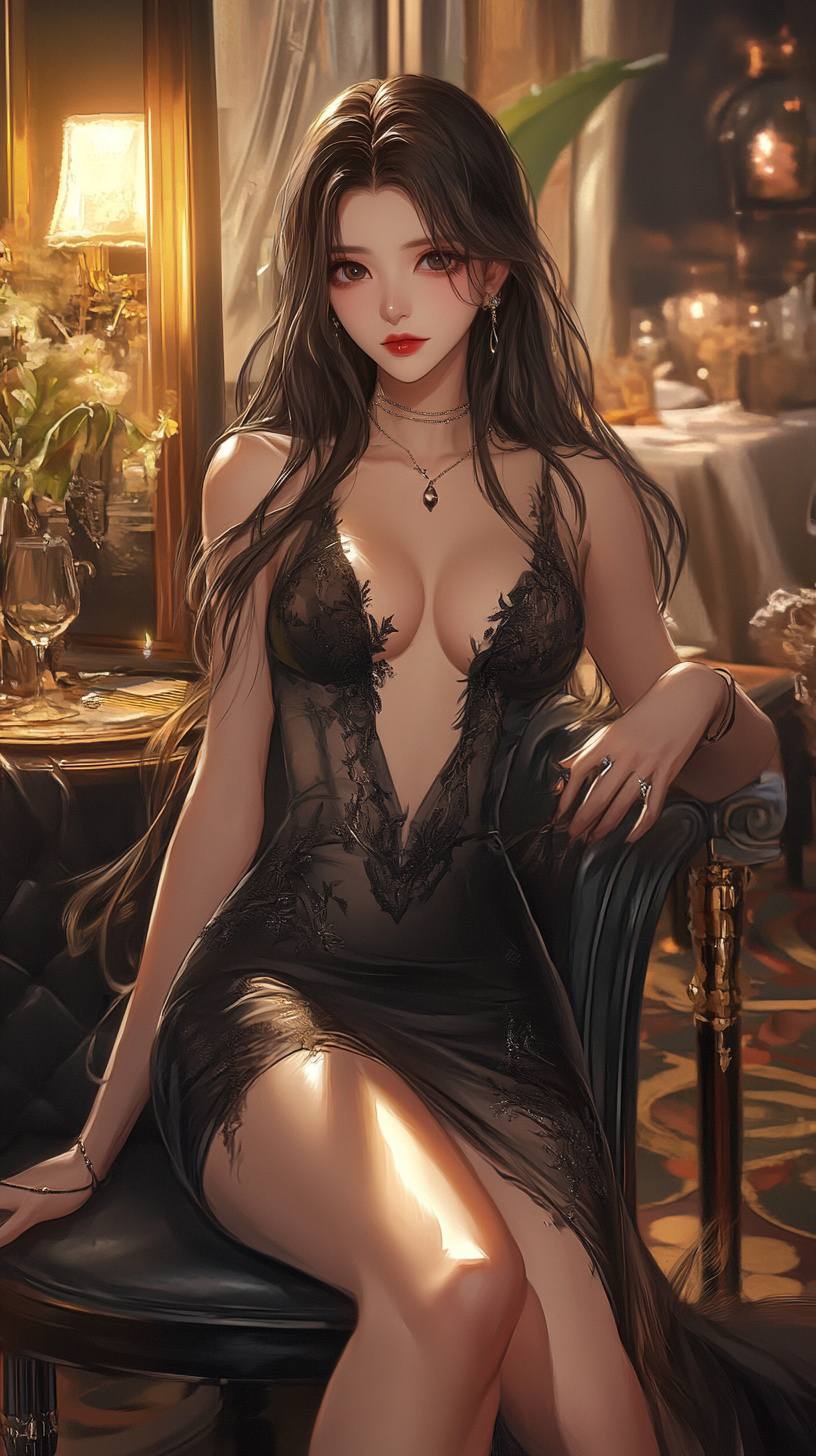 Girl's body is hot