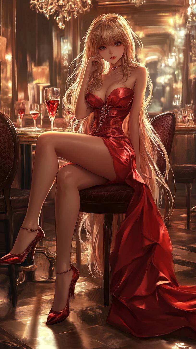 Girl's body is hot