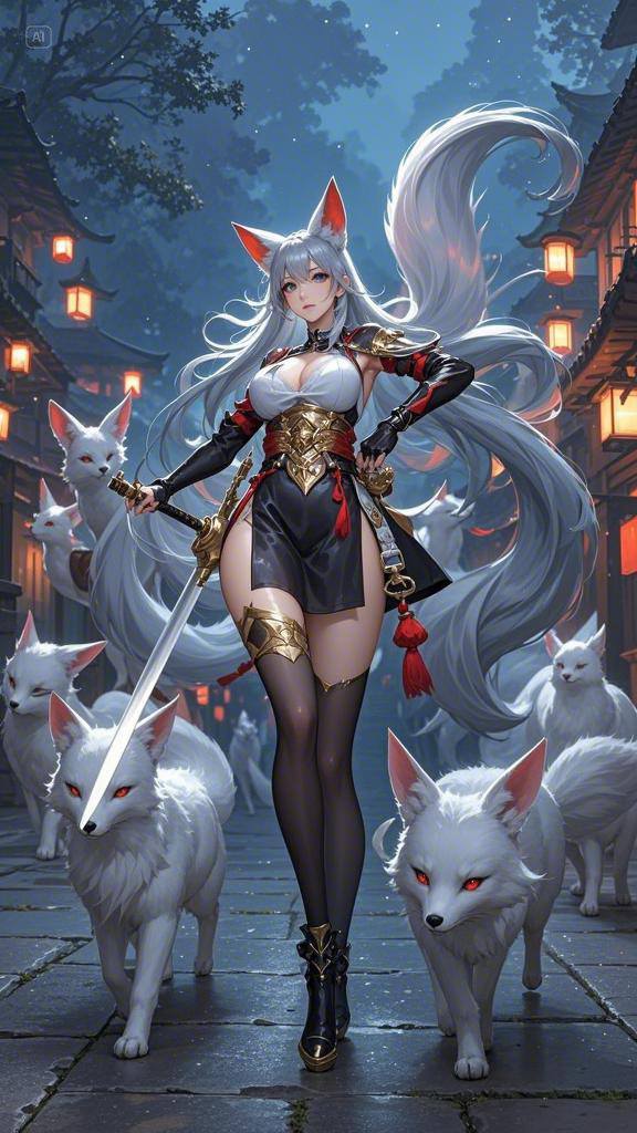 Valiant Beautiful Warriors & Foxes