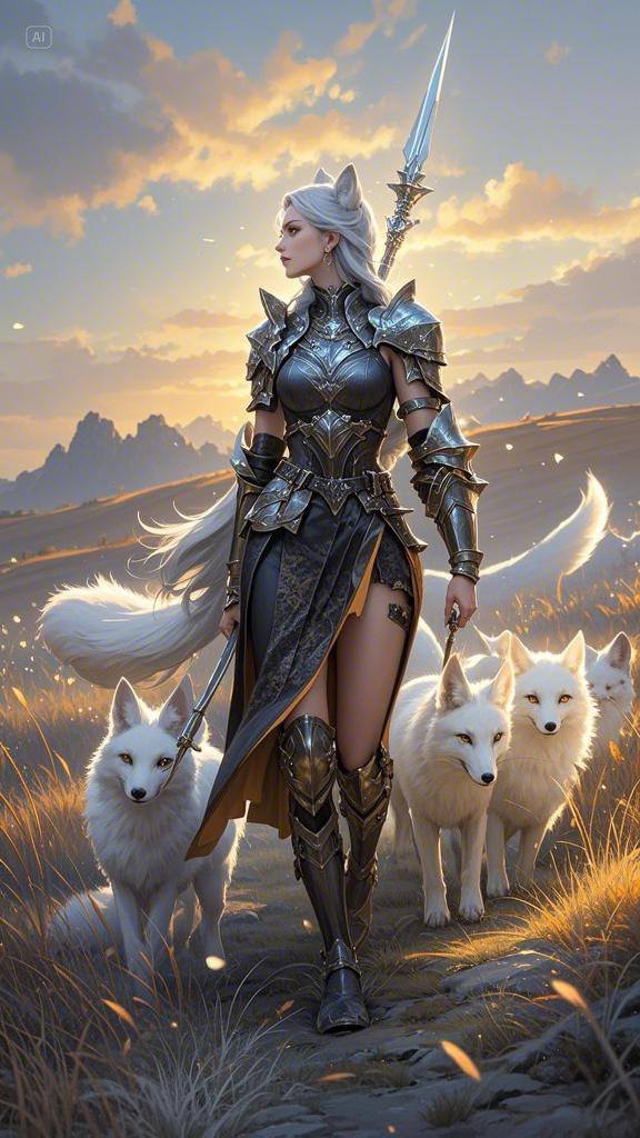 Valiant Beautiful Warriors & Foxes