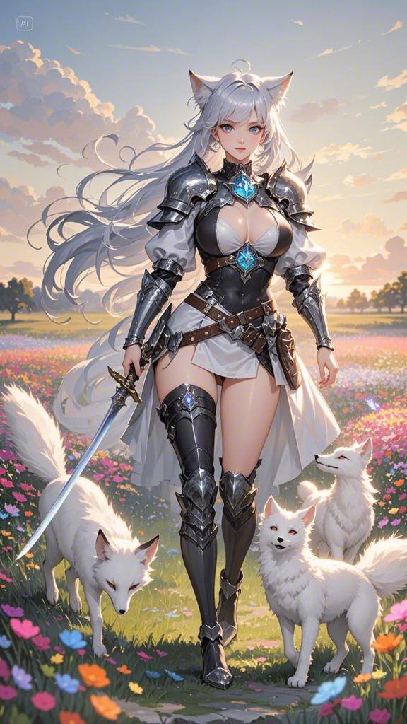 Valiant Beautiful Warriors & Foxes