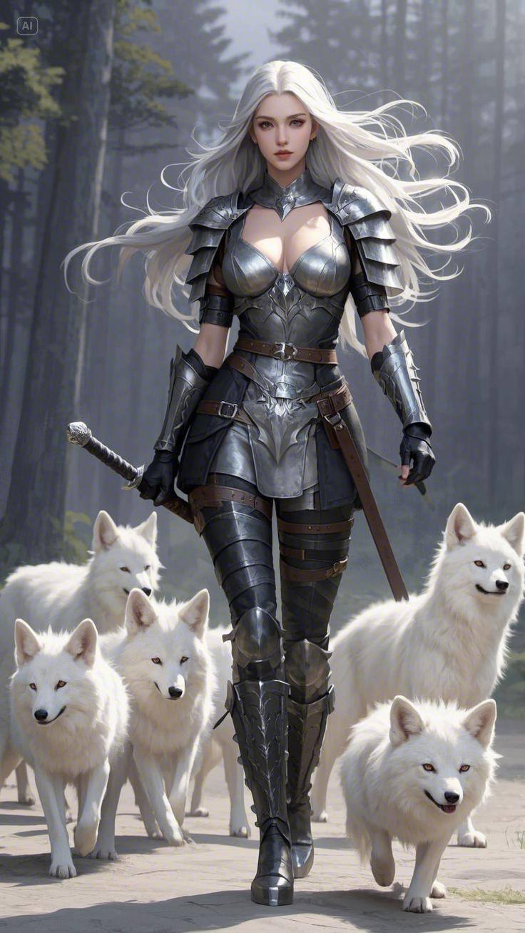 Valiant Beautiful Warriors & Foxes
