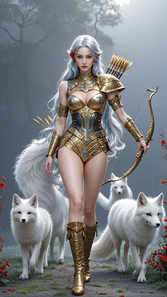 Valiant Beautiful Warriors & Foxes