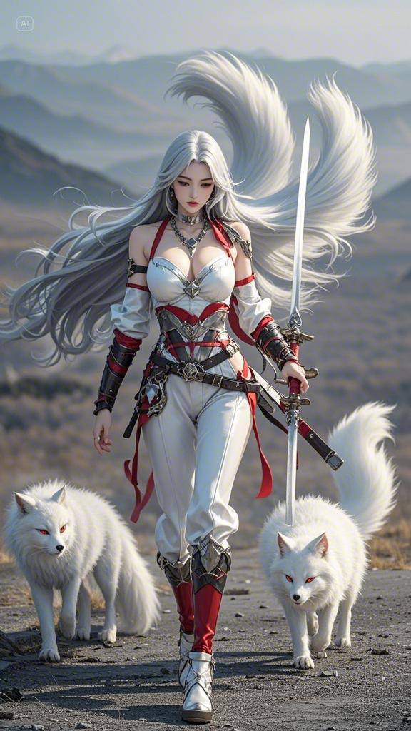 Valiant Beautiful Warriors & Foxes