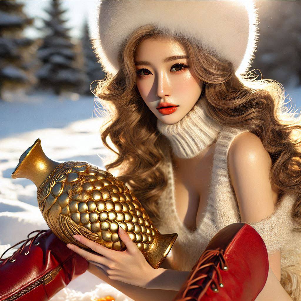 Beauties out in the snow.