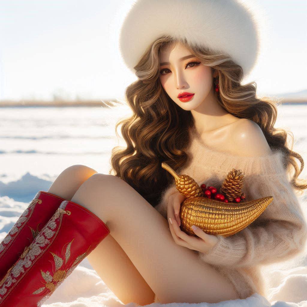 Beauties out in the snow.