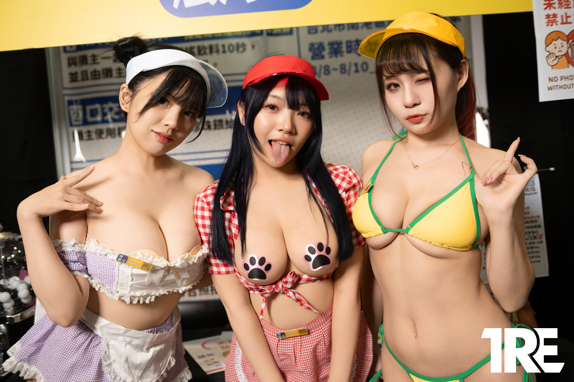 乳香四溢！2025TRE「JVID 創作者攤位」盛況直擊　超邪惡「美乳視角」渾圓雙球藏不住