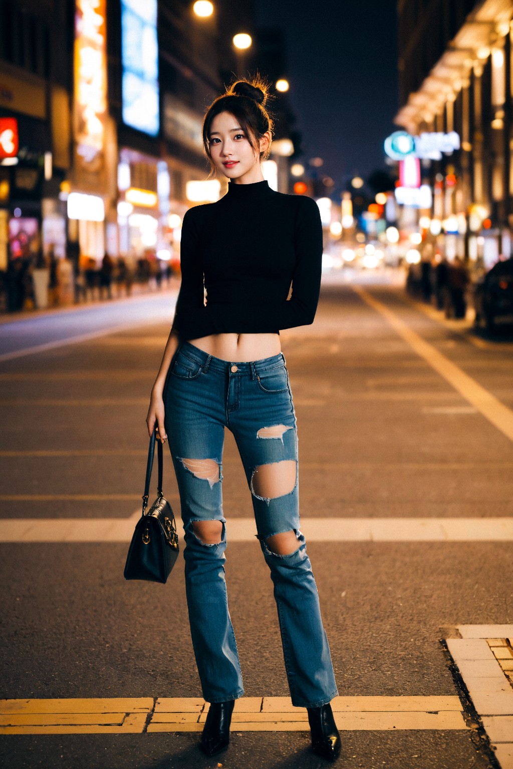 Leather jackets and jeans