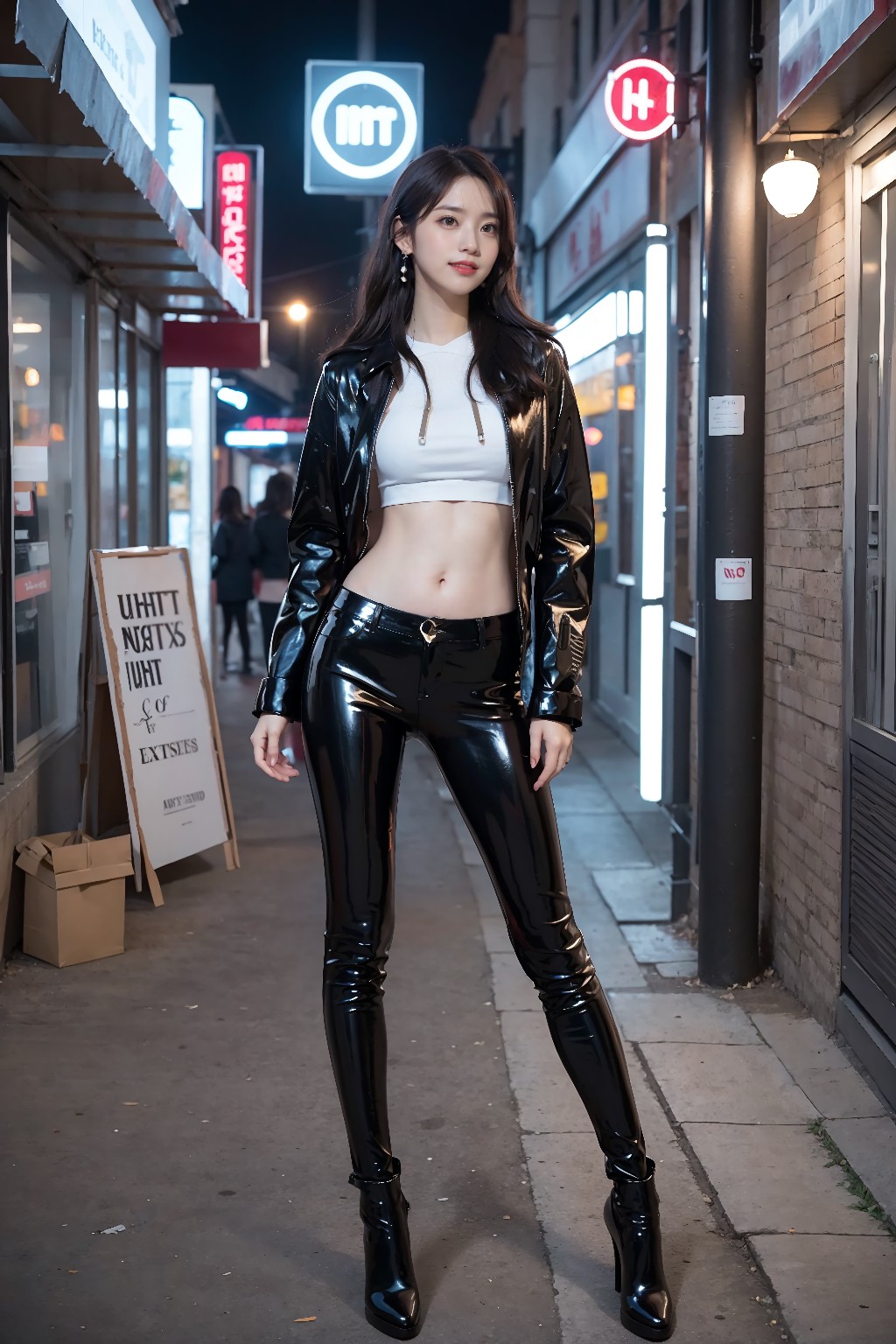 Latex pants