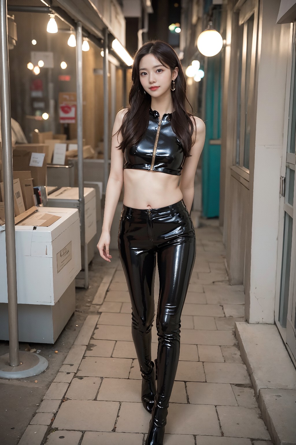 Latex pants