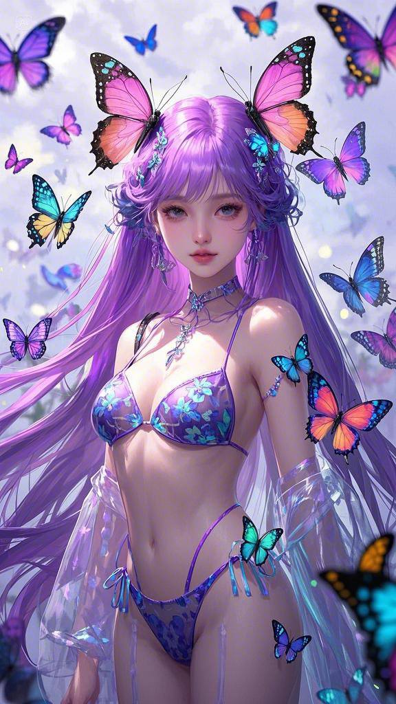 Dreamy Butterfly Beauty