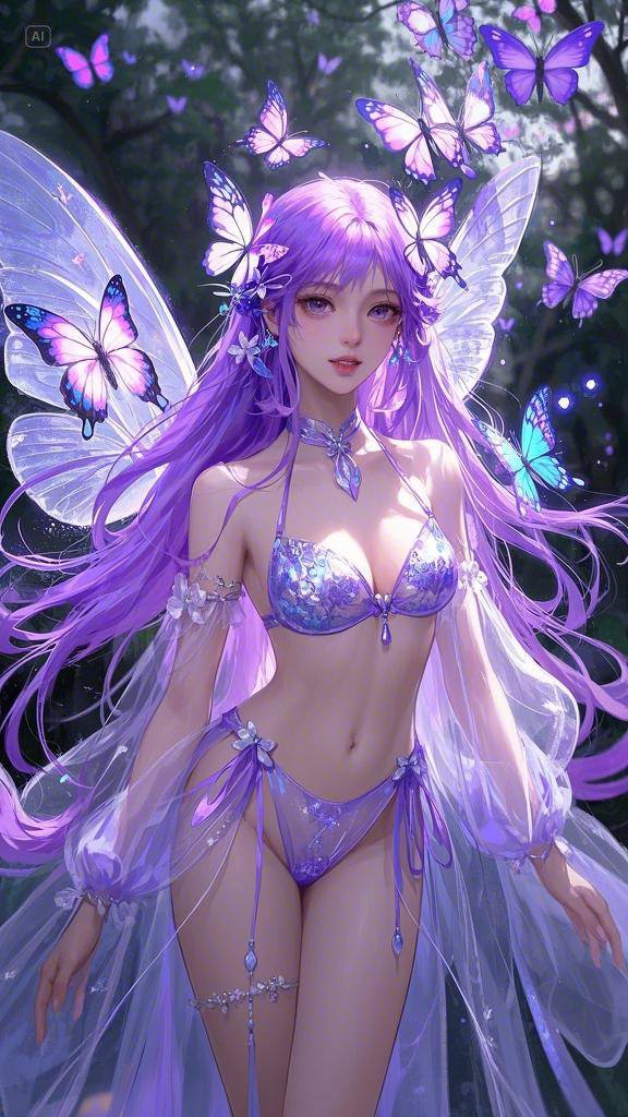 Dreamy Butterfly Beauty