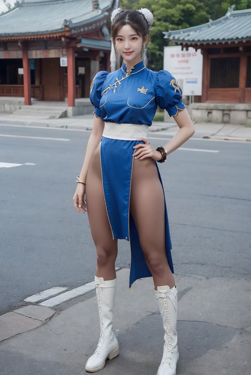 Chunli Cosplay Girl