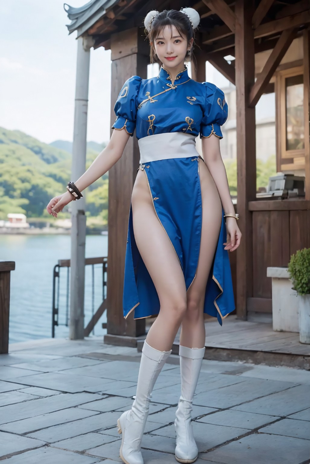 Chunli Cosplay Girl