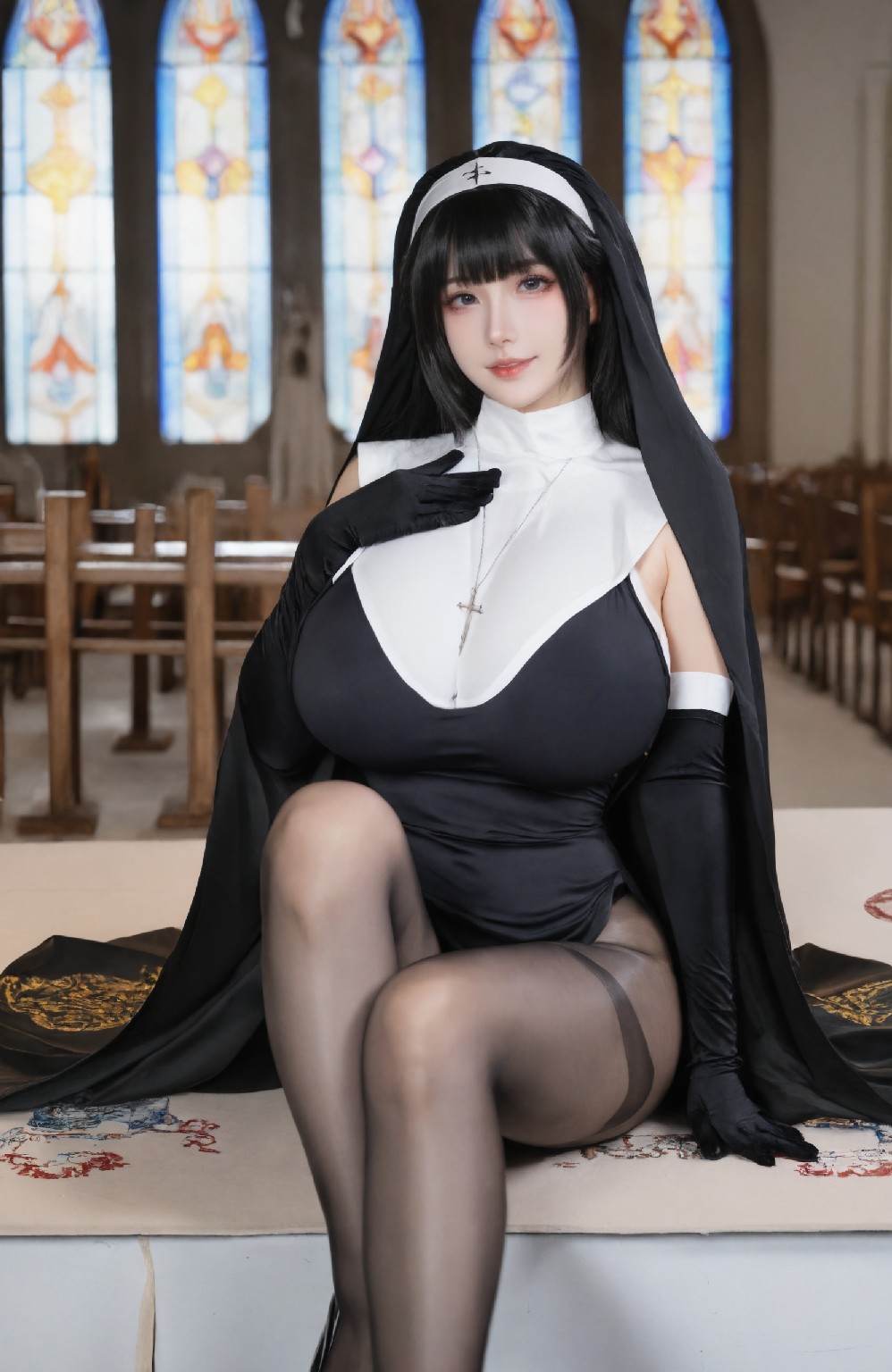 Sexy nun