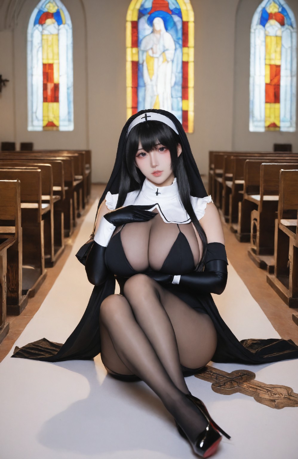 Sexy nun
