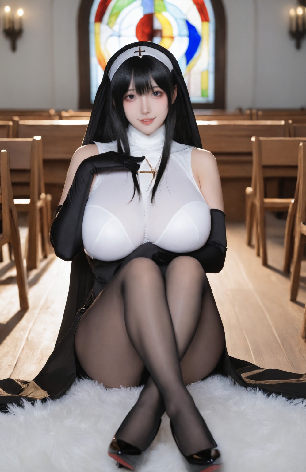 Sexy nun