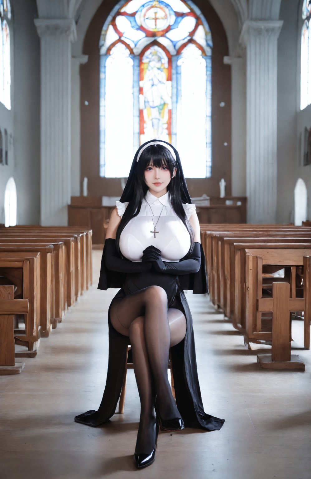 Sexy nun