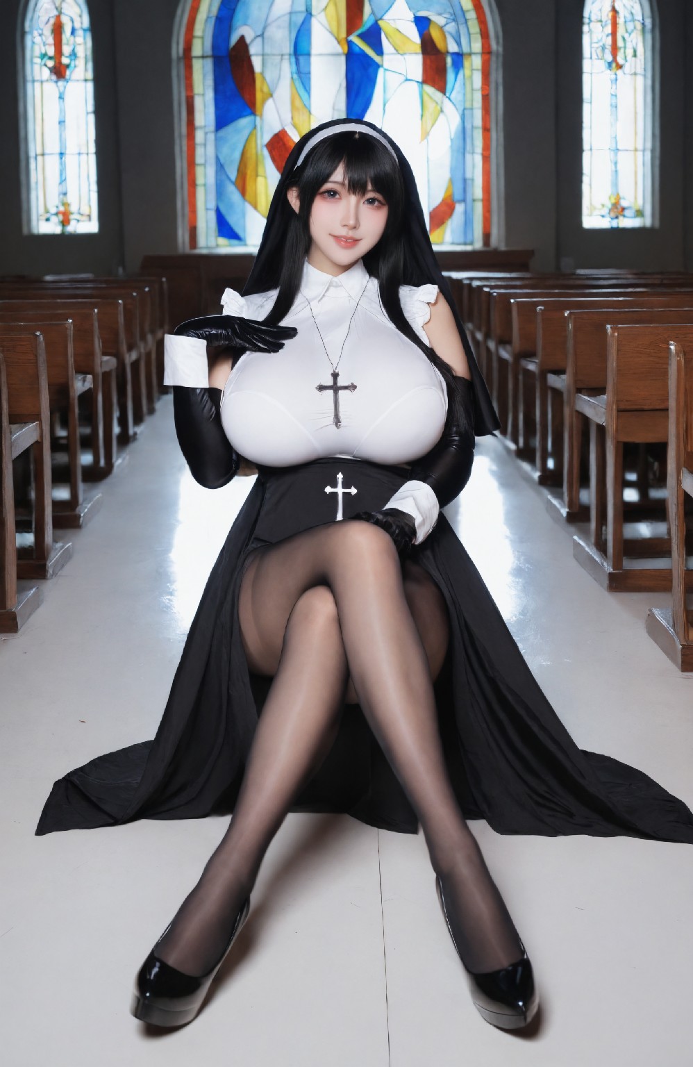 Sexy nun