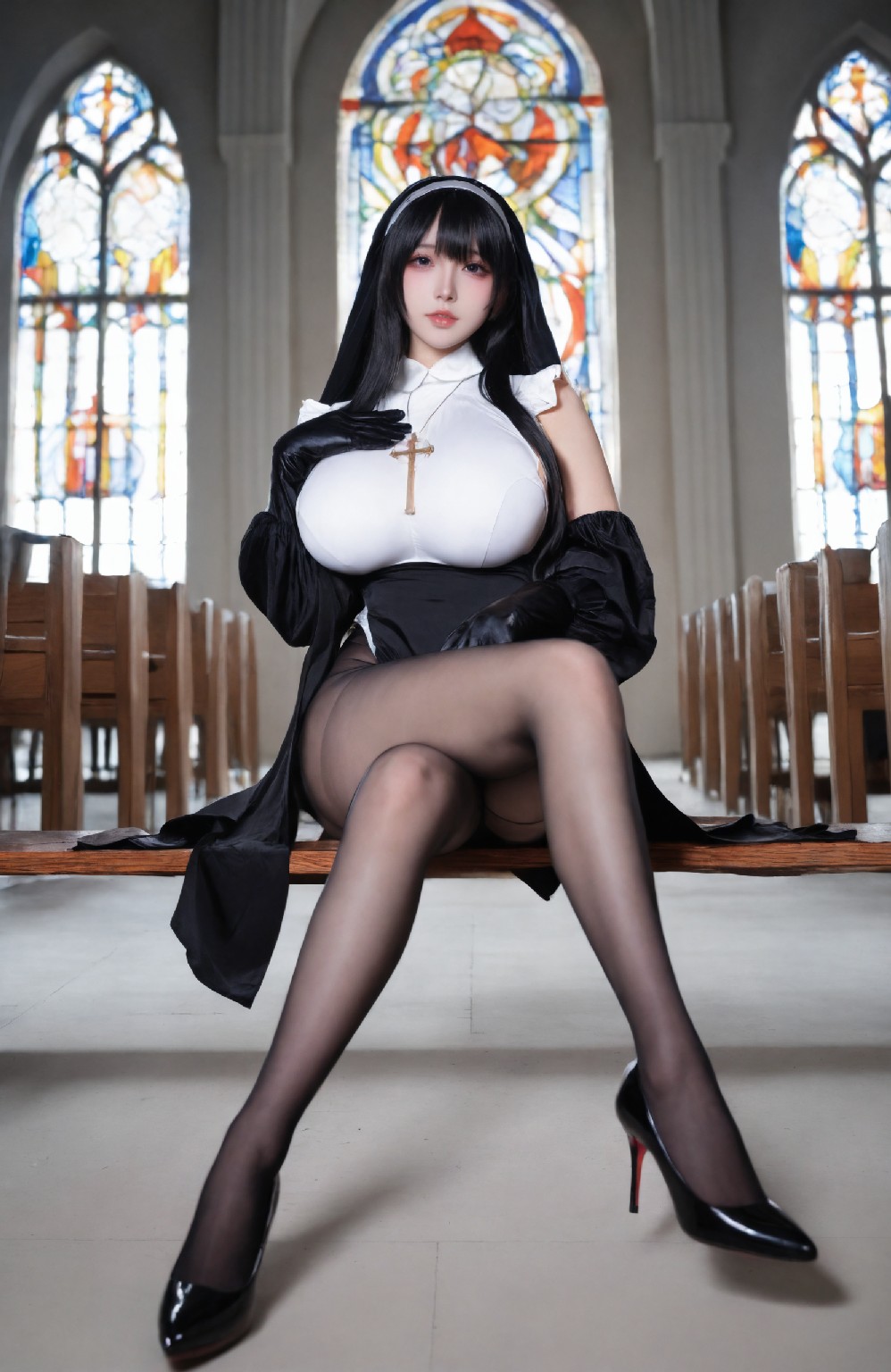 Sexy nun