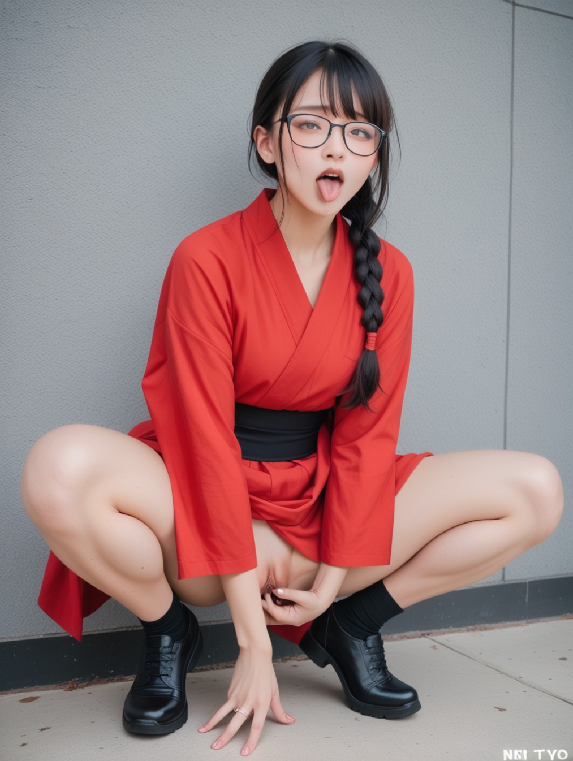 AIart_glasses + - + red + kimono + - + Patreon