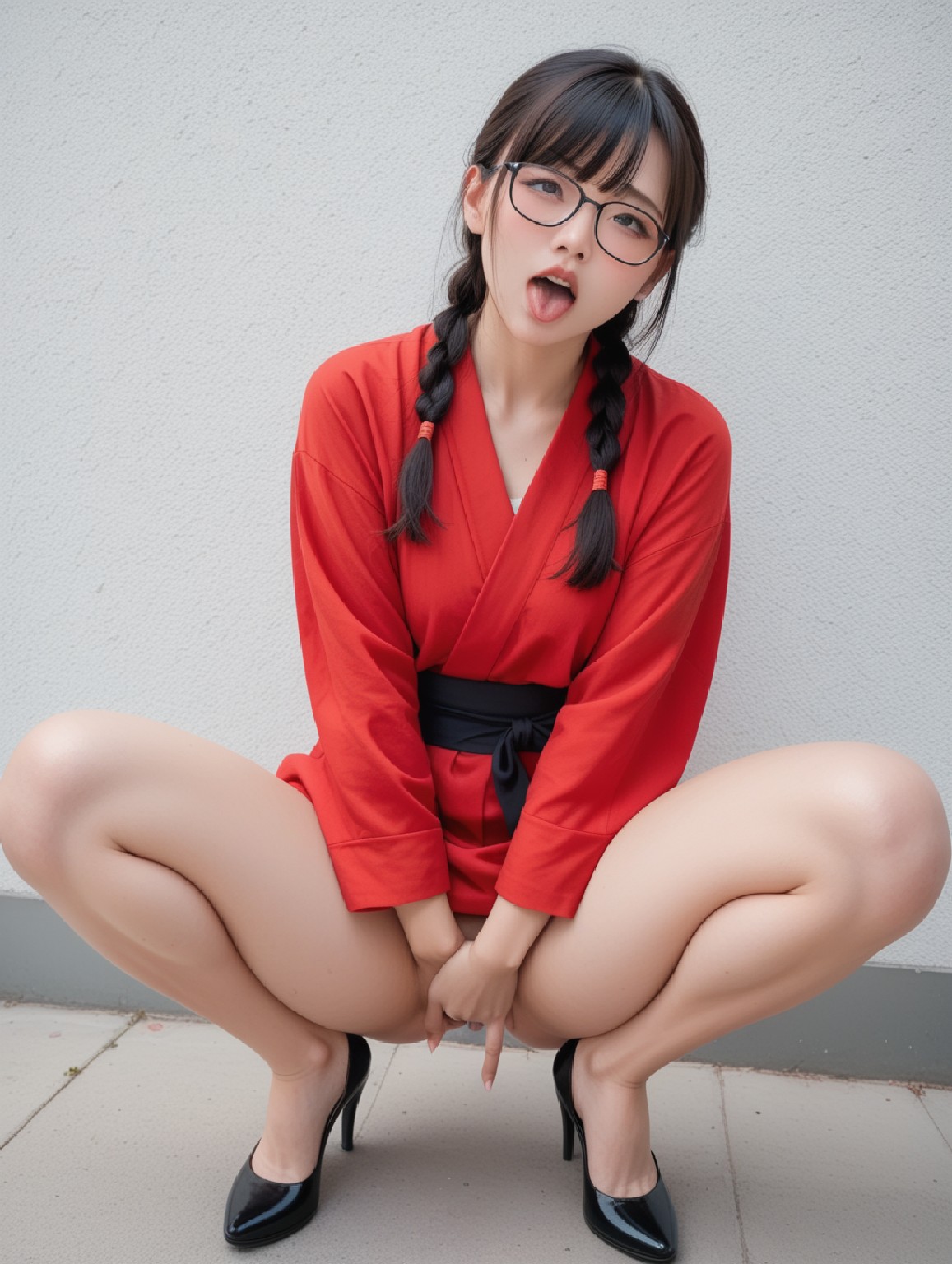 AIart_glasses + - + red + kimono + - + Patreon