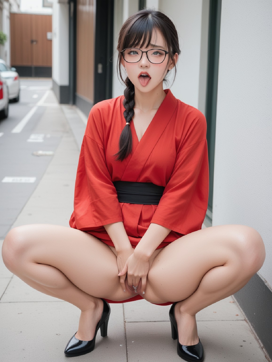 AIart_glasses + - + red + kimono + - + Patreon