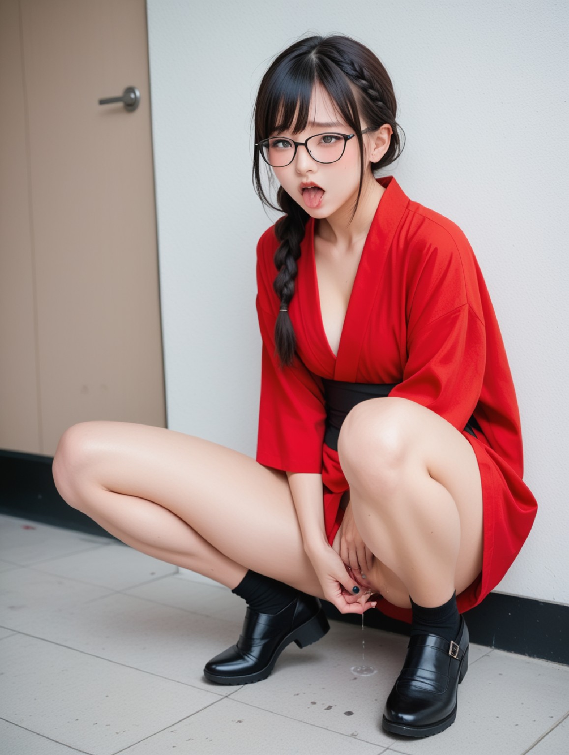 AIart_glasses + - + red + kimono + - + Patreon