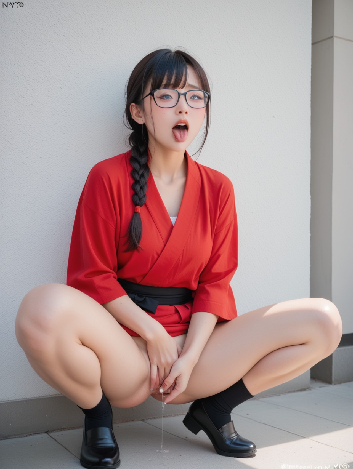 AIart_glasses + - + red + kimono + - + Patreon