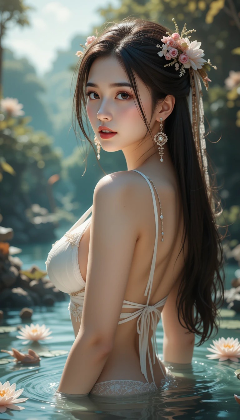 Underwater lotus