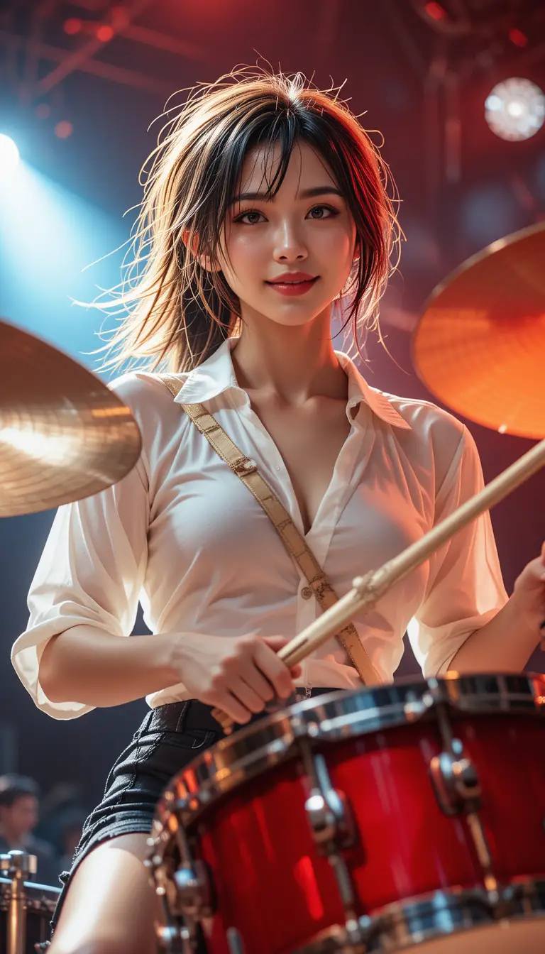 Girls who play drums